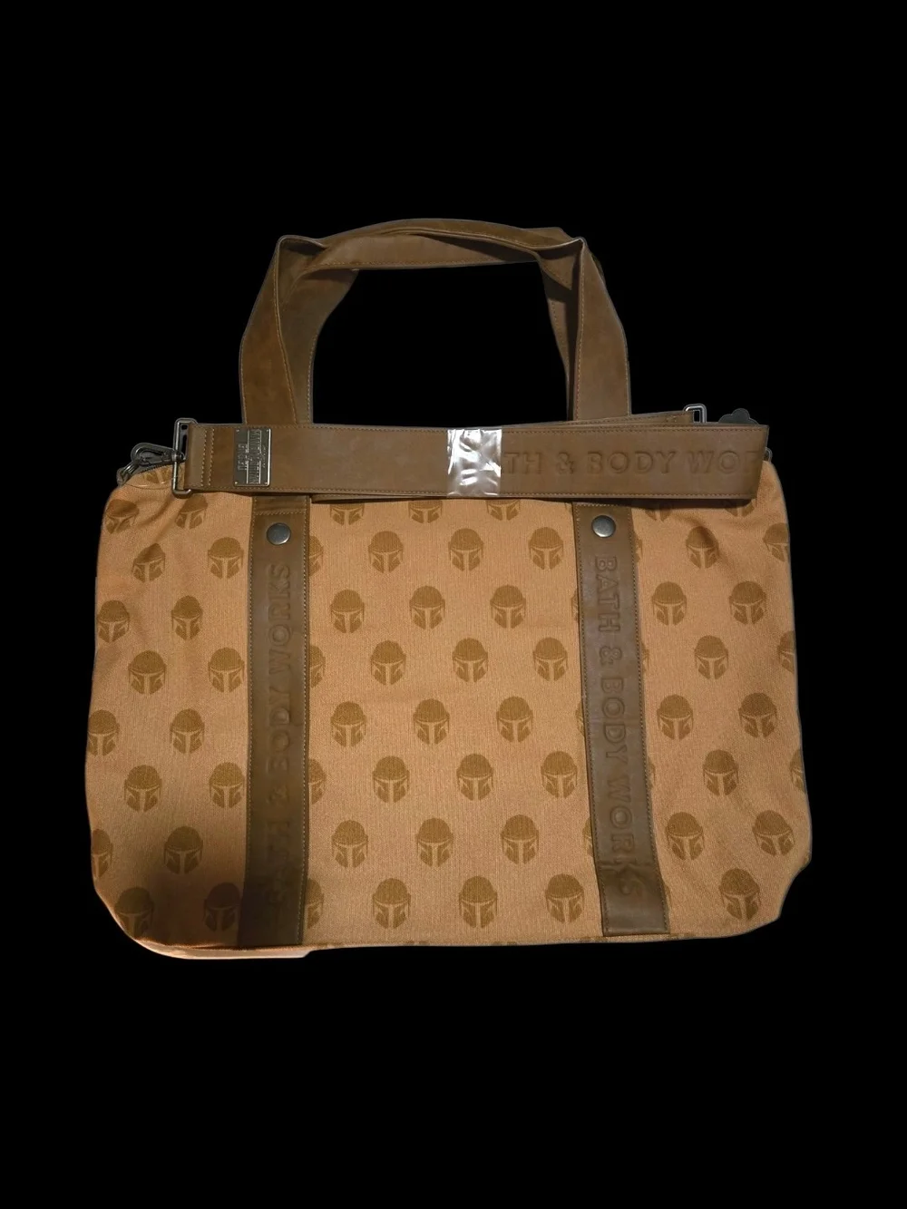 Bath & Body Works Mythosaur Messenger Canvas Weekender Bag- NEW!!!